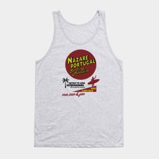 Nazare, Portugal Surf Vintage Tank Top